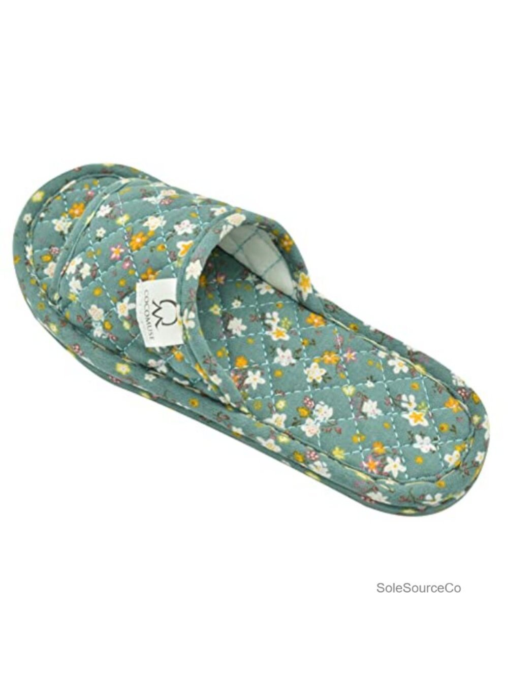 Ultralight Soft Open Toe Cotton Linen Slippers Absorb Sweat Cloth Bottom